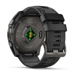 Garmin - Fenix 8 Amoled Smartwatch 51 mm Pebble Grey GPS Ur