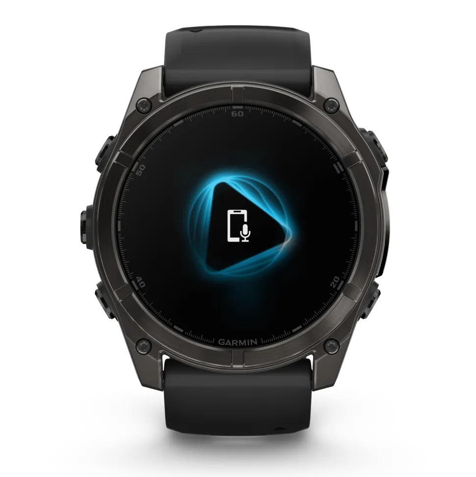 Garmin - Fenix 8 Amoled Smartwatch 51 mm Pebble Grey GPS Ur