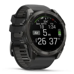 Garmin - Fenix 8 Amoled Smartwatch 51 mm Pebble Grey GPS Ur