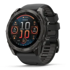 Garmin - Fenix 8 Amoled Smartwatch 51 mm Pebble Grey GPS Ur