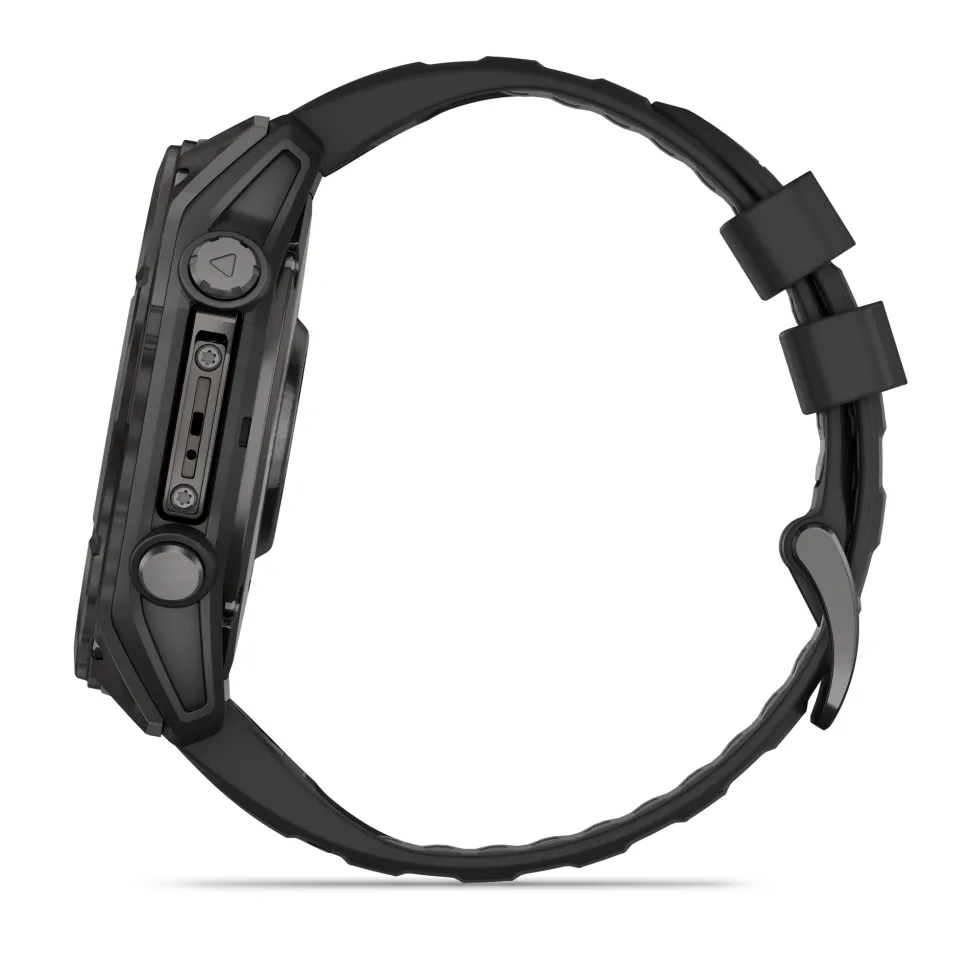 Garmin - Fenix 8 Amoled Smartwatch 51 mm Pebble Grey GPS Ur
