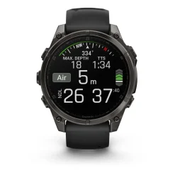 Garmin - Fenix 8 Amoled Smartwatch 47 mm Pebble Grey GPS Ur
