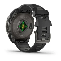 Garmin - Fenix 8 Amoled Smartwatch 47 mm Pebble Grey GPS Ur