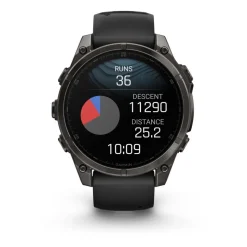 Garmin - Fenix 8 Amoled Smartwatch 47 mm Pebble Grey GPS Ur