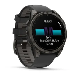Garmin - Fenix 8 Amoled Smartwatch 47 mm Pebble Grey GPS Ur
