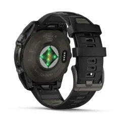 Garmin - Fenix 8 Sapphire Solar 47 mm Pebble Grey GPS Ur