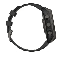 Garmin - Fenix 8 Sapphire Solar 47 mm Pebble Grey GPS Ur
