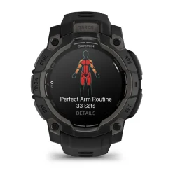 Garmin - Instinct 3 Amoled 45 mm Smartwatch // Sort