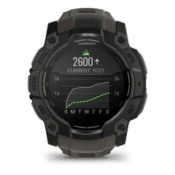 Garmin - Instinct 3 Amoled 50 mm Smartwatch // Sort/Charcoal