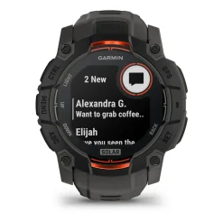 Garmin - Instinct 3 Solar 50 mm Smartwatch // Sort/Charcoal
