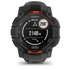 Garmin - Instinct 3 Solar 50 mm Smartwatch // Sort/Charcoal