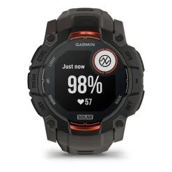 Garmin - Instinct 3 Solar 50 mm Smartwatch // Sort/Charcoal
