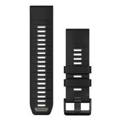 Garmin - QuickFit 26 Silikone Urrem // Sort/Grå