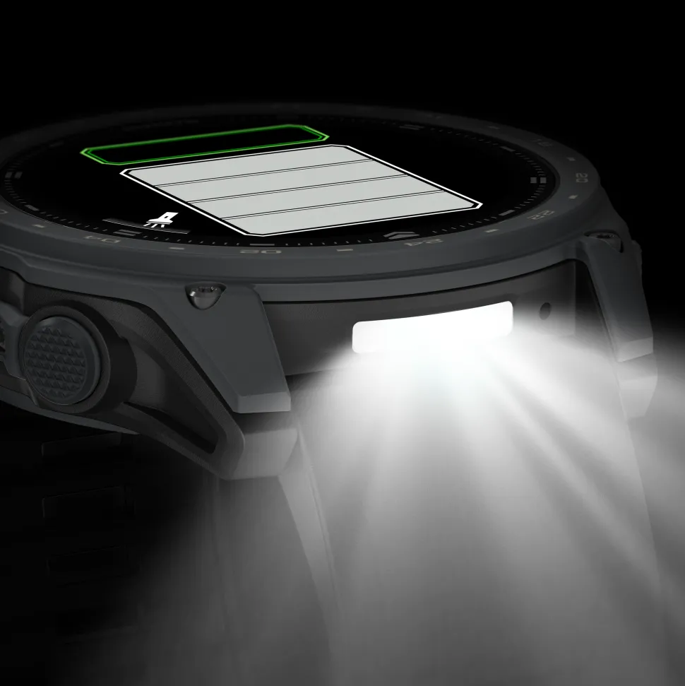 Garmin - Tactix 8 Cerakote 51 mm GPS Ur // Grå Titanium