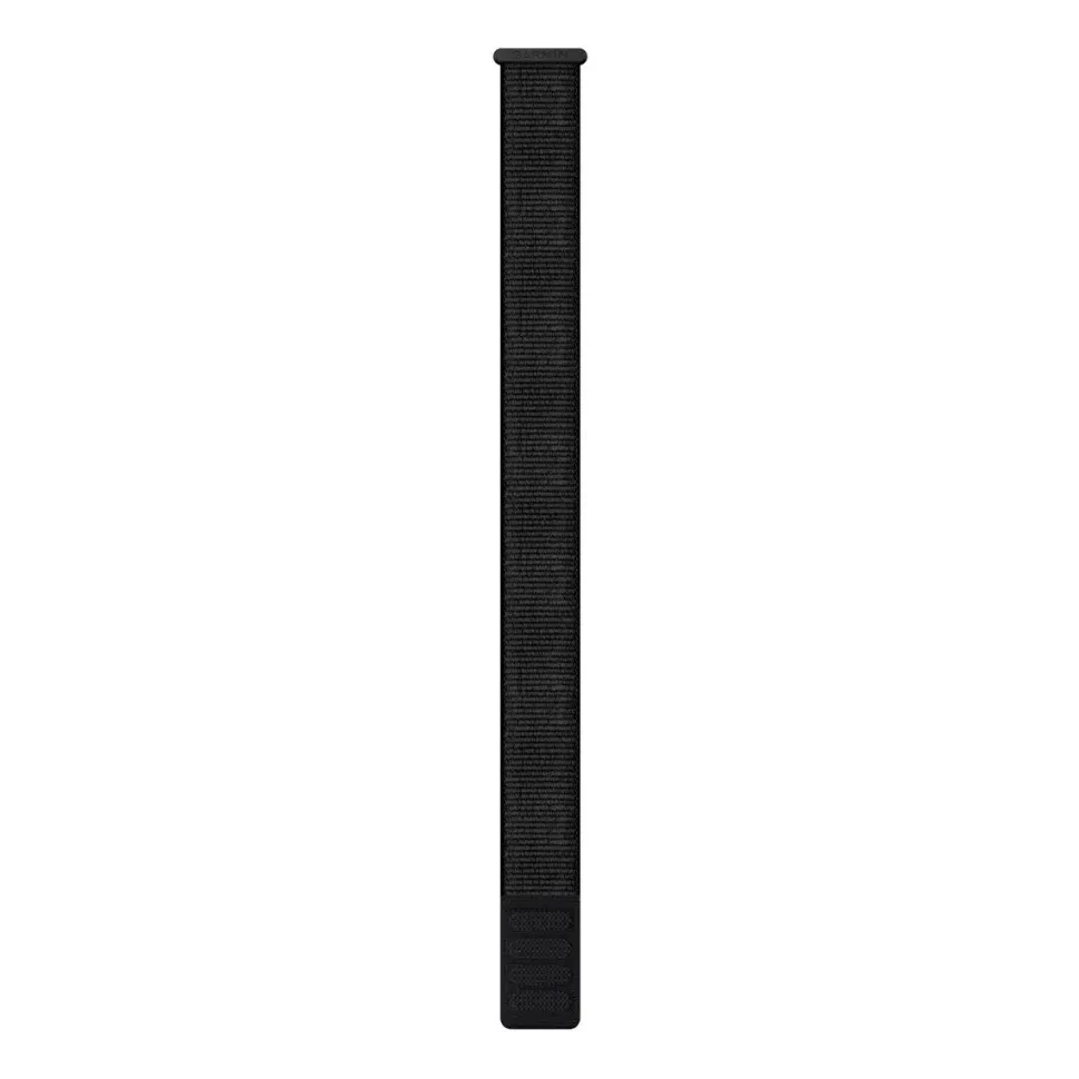 Garmin - UltraFit Nylonrem 22 mm // Sort