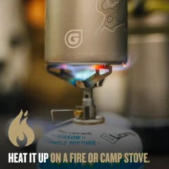 Grayl - GeoPress Titaniums Flaske med Vandrensefilter 710 ml // Sort