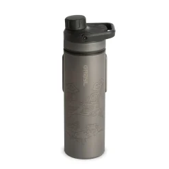 Grayl - UltraPress Titanium flaske med Vandrensefilter 500 ml // Sort