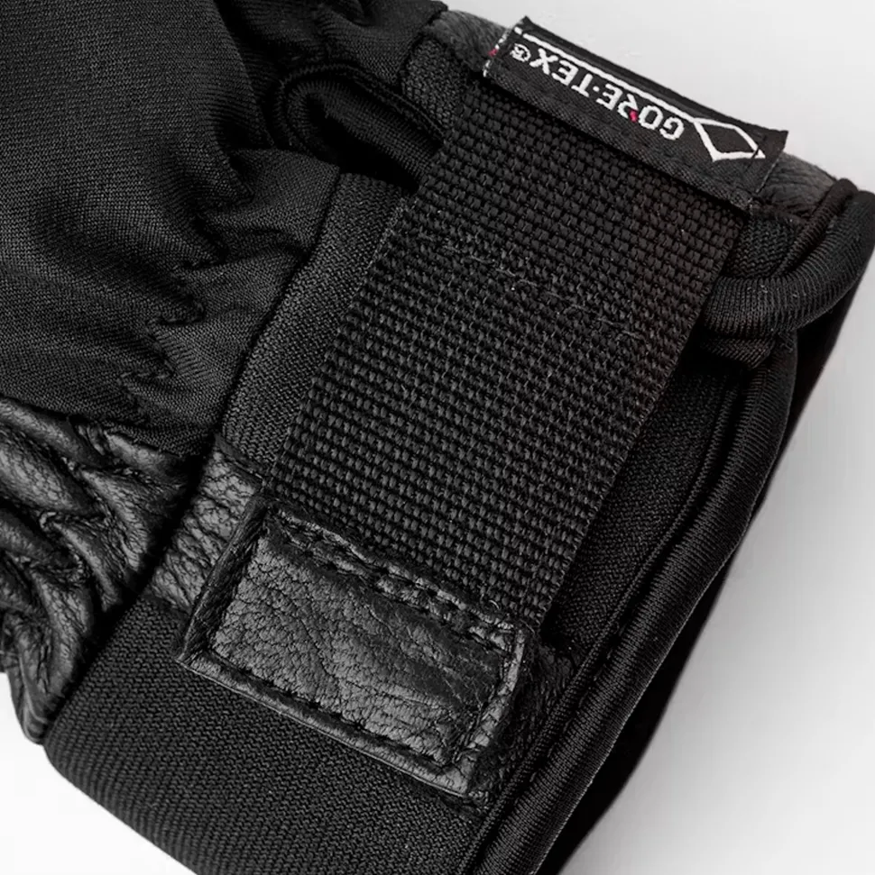 Hestra - Alpine Short Gore-Tex - 5 finger // Sort