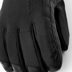 Hestra - Alpine Short Gore-Tex - 5 finger // Sort