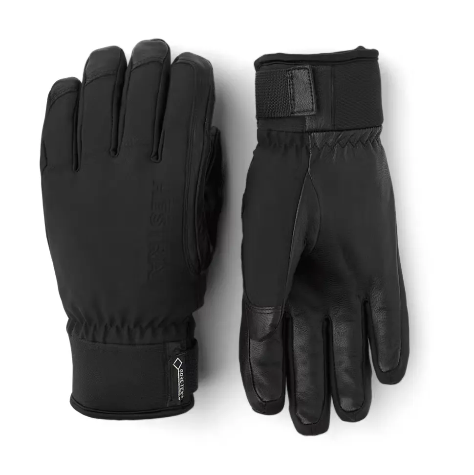 Hestra - Alpine Short Gore-Tex - 5 finger // Sort