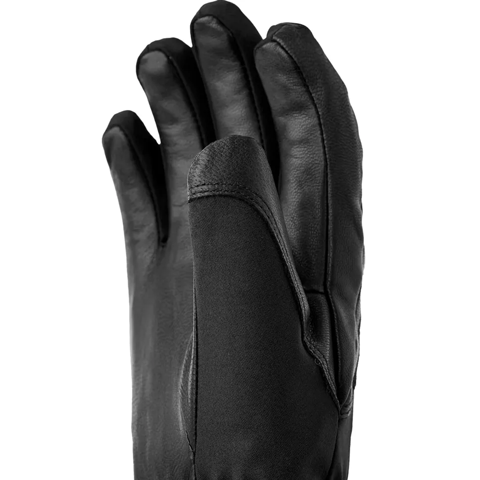 Hestra - Alpine Short Gore-Tex - 5 finger // Sort