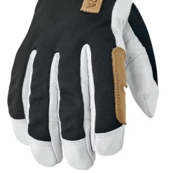 Hestra - Ergo Grip Active Wool Terry 5-Finger Handske // Black/Offwhite