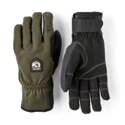 Hestra - Ergo Grip Wool Touring - 5 finger // Dark Forest/Sort