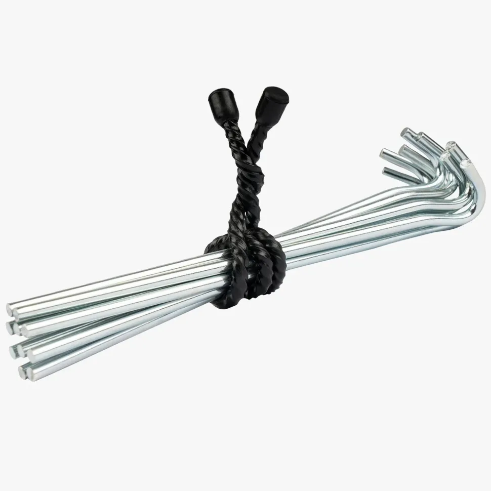 Highlander - 15cm Grej Twist 2 Pak // Sort