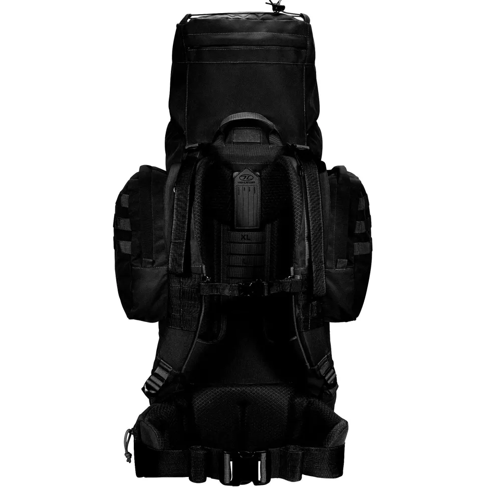 Highlander - Forces Elite Patruljerygsæk 88L // Sort