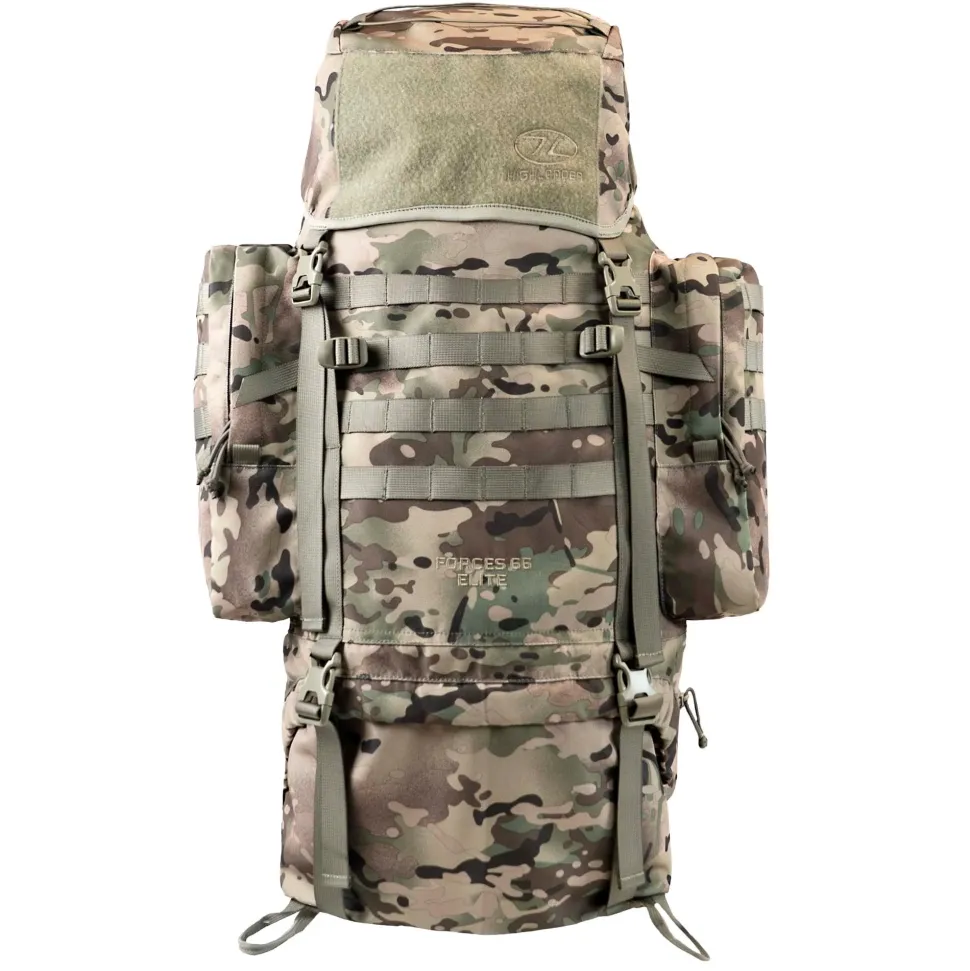 Highlander - Forces Elite Patruljerygsæk 66L // HMTC/Camo