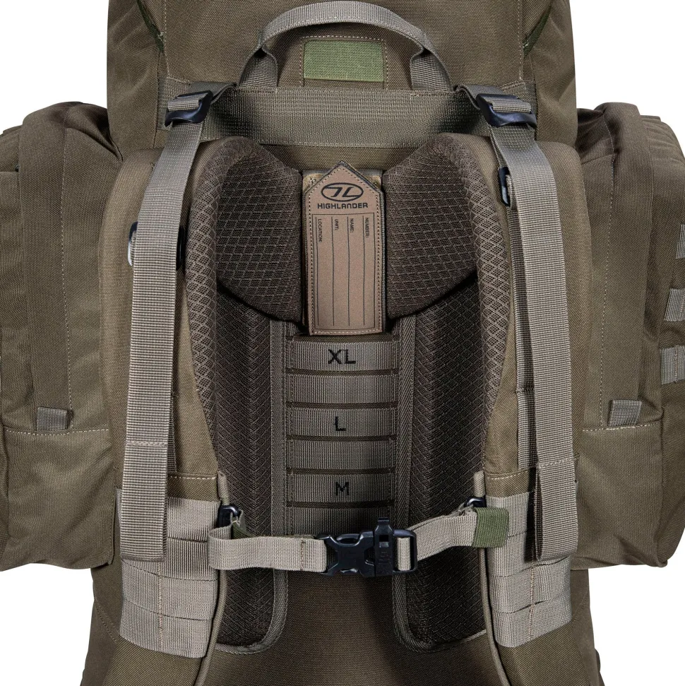 Highlander - Forces Elite Patruljerygsæk 88L // Ranger Green