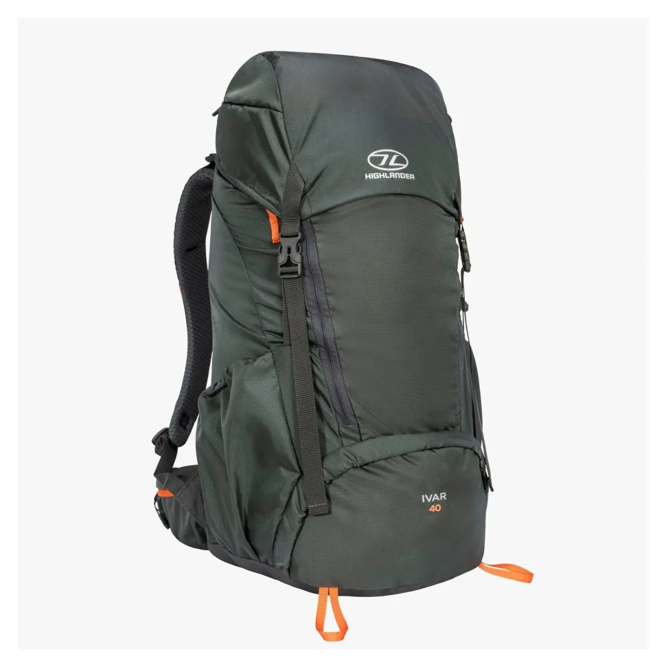 Highlander - Ivar Herre Rygsæk 40L // Steel Grey