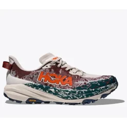 Hoka - Speedgoat 6 Herre Trailsko // Putty/Blue Twilight