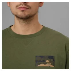 Härkila - Core Herre T-shirt // Olivengrøn