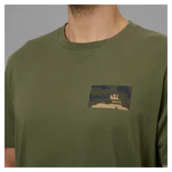 Härkila - Core Herre T-shirt // Olivengrøn