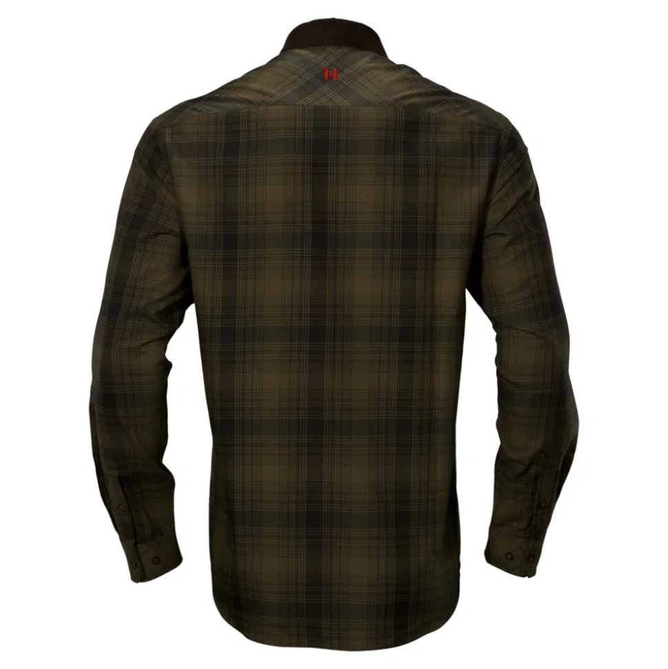 Härkila - Driven Hunt Flannel Jagtskjorte // Mørkegrøn