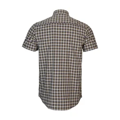Härkila - Fjell S/S-skjorte // Naval Blue Check