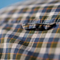 Härkila - Fjell S/S-skjorte // Naval Blue Check