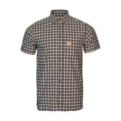 Härkila - Fjell S/S-skjorte // Naval Blue Check