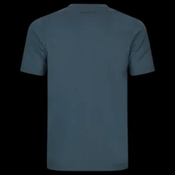 Härkila - H-logo S/S T-shirt // Sea Blue