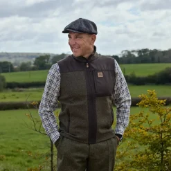 Härkila - Kalix Fleece Vest // Willow green / Shadow brown