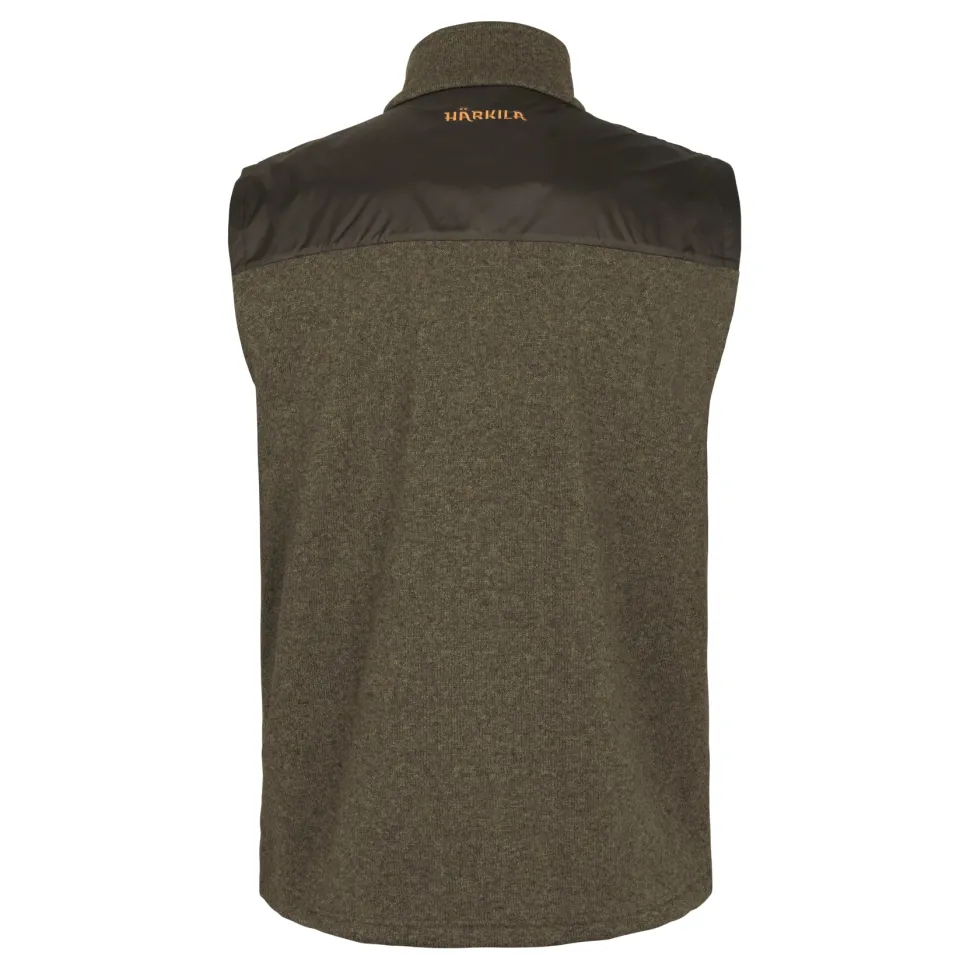 Härkila - Kalix Fleece Vest // Willow green / Shadow brown