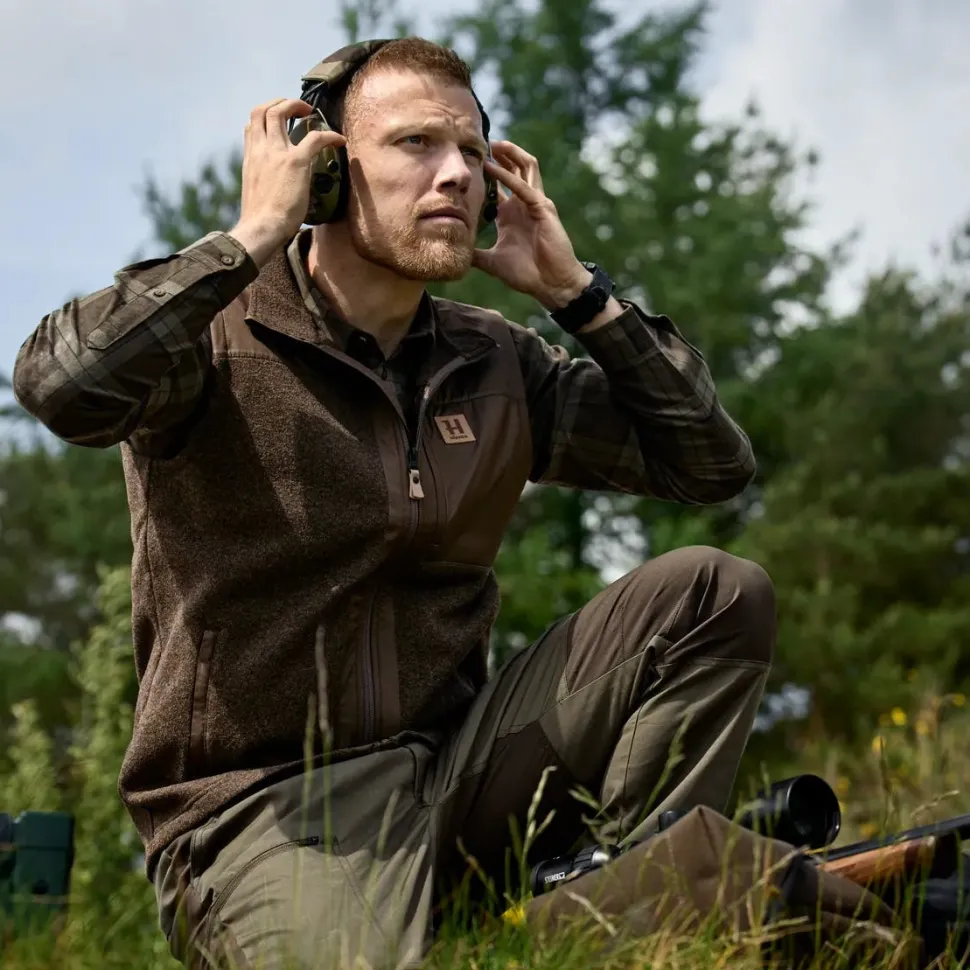 Härkila - Kalix Fleece Vest // Dark earth