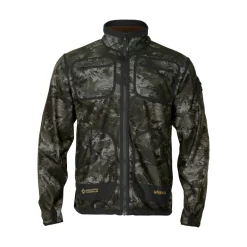 Härkila - Kamko NOCTYX WSP Reversible Fleecejakke // AXIS MSP Black / Willow Green