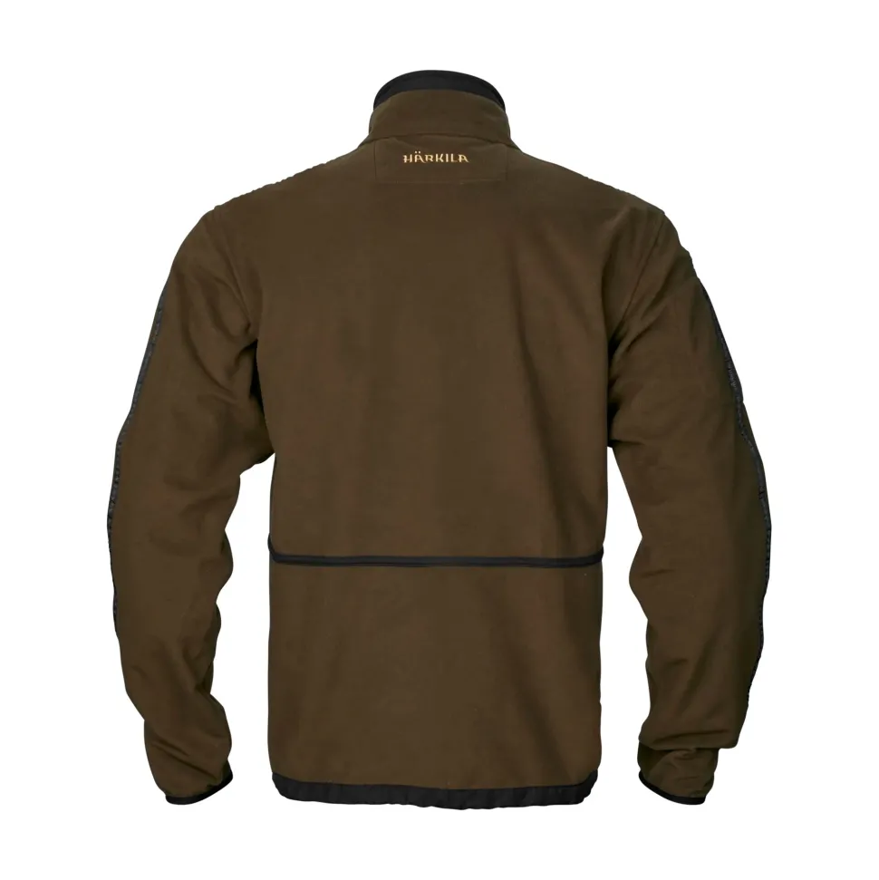 Härkila - Kamko NOCTYX WSP Reversible Fleecejakke // AXIS MSP Black / Willow Green