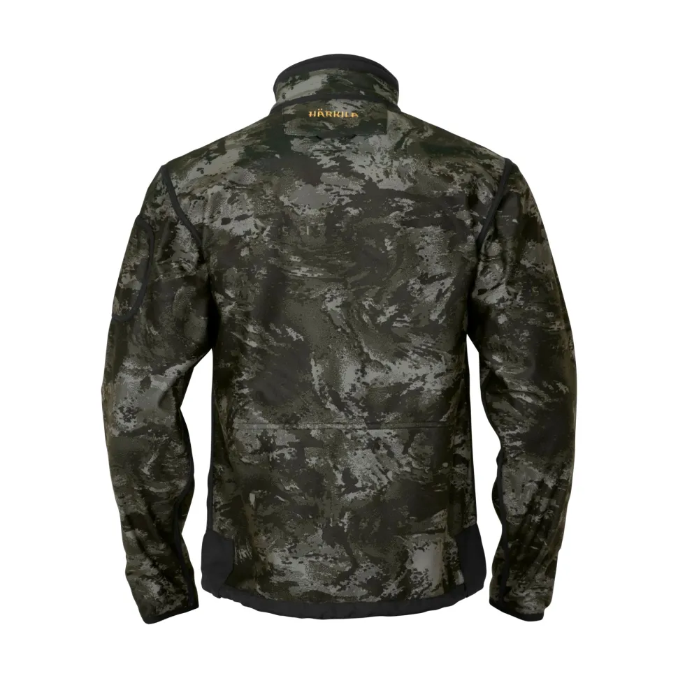 Härkila - Kamko NOCTYX WSP Reversible Fleecejakke // AXIS MSP Black / Willow Green