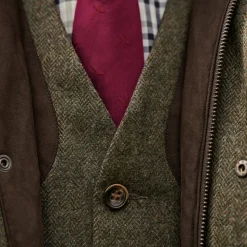 Härkila - Kenmore Skydevest // Forest Green / Herringbone