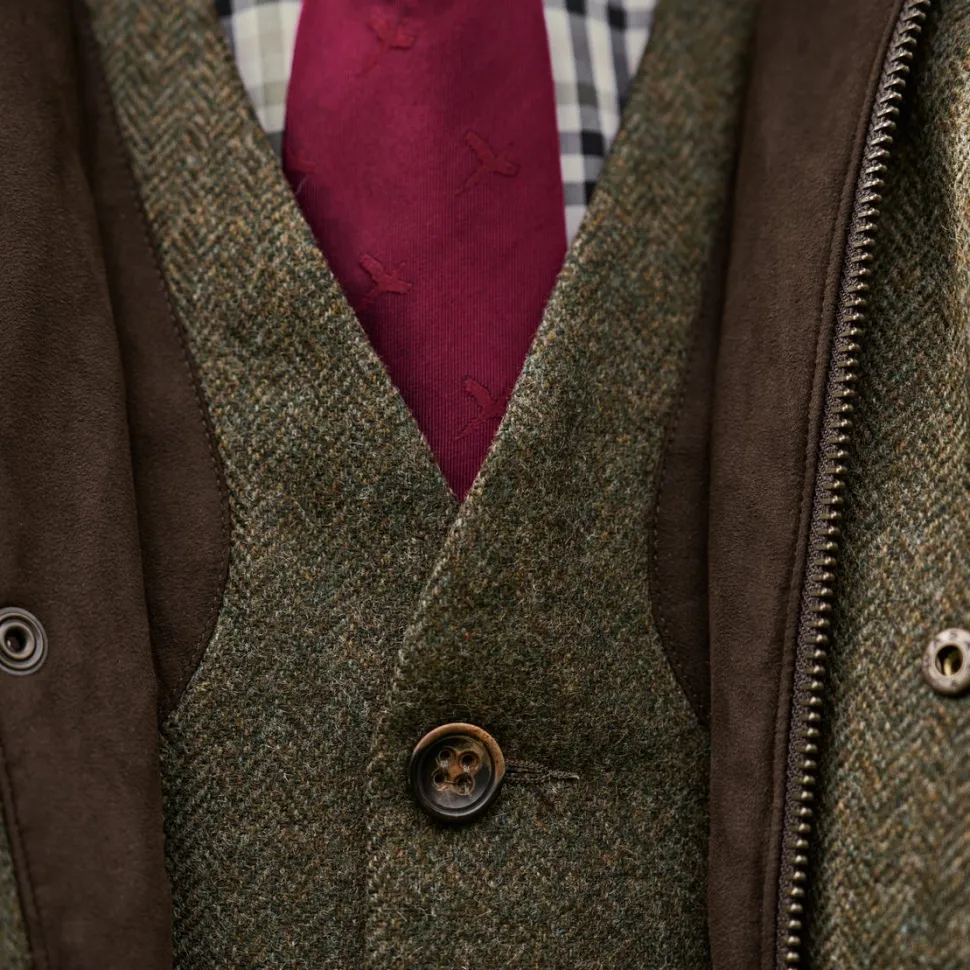 Härkila - Kenmore Skydevest // Forest Green / Herringbone