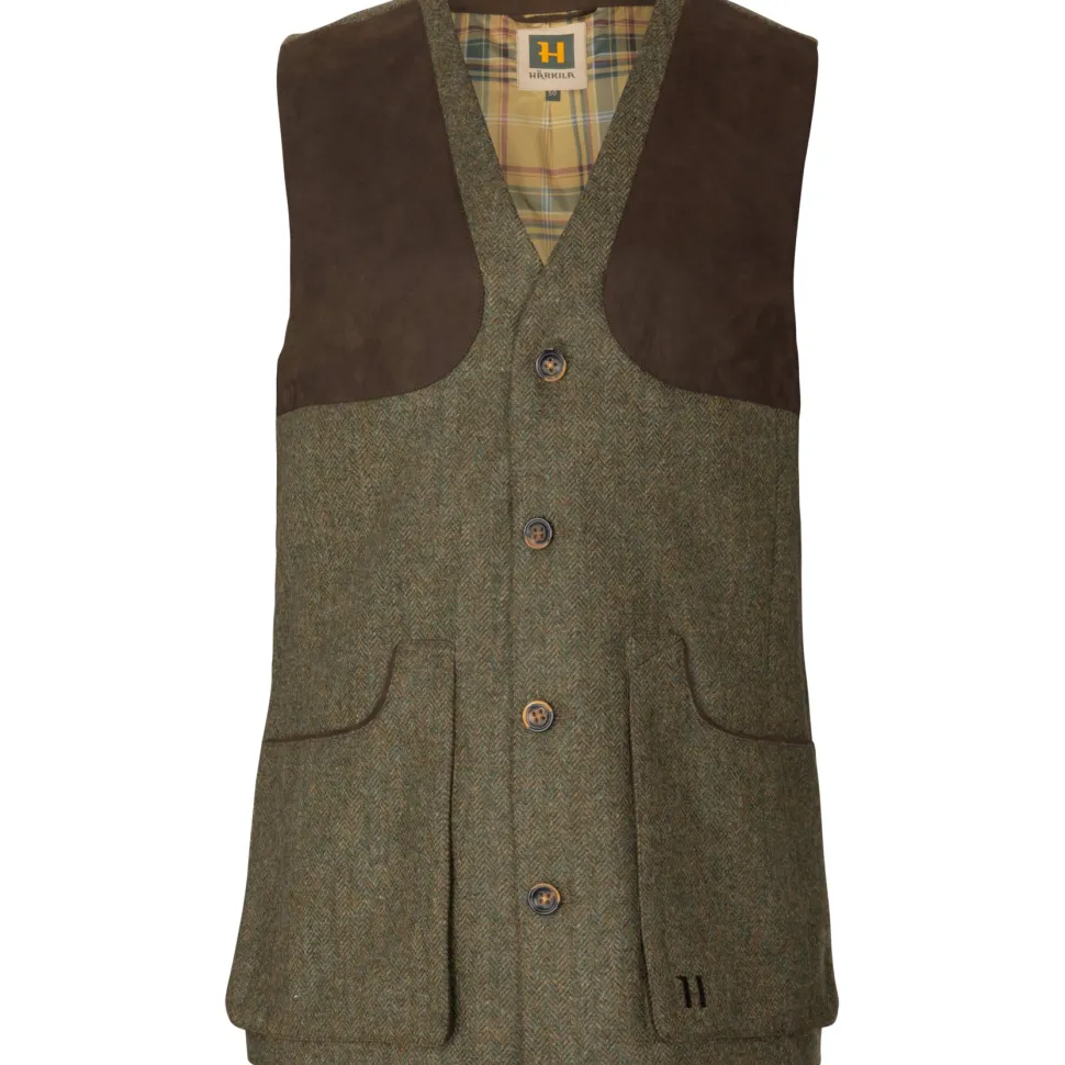 Härkila - Kenmore Skydevest // Forest Green / Herringbone