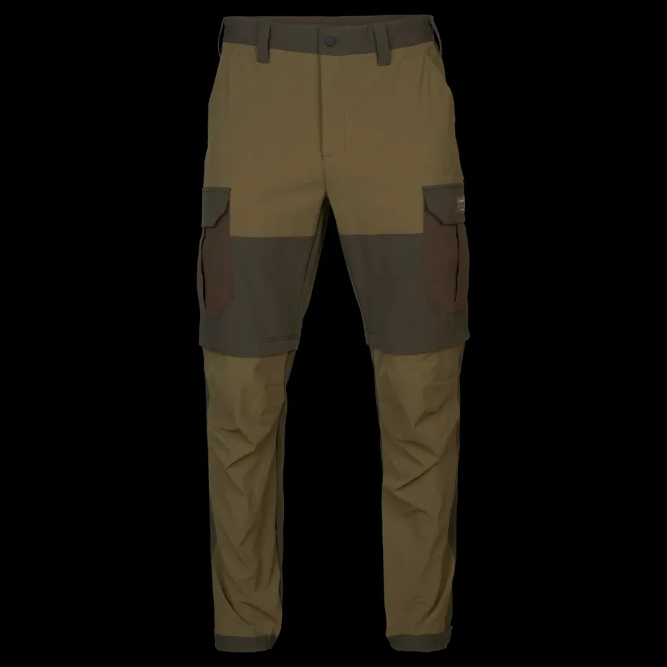 Härkila - Logmar Lightweight Zip-off Bukser // Dark Olive / Willow Green